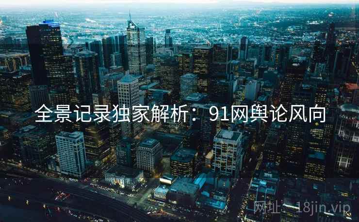全景记录独家解析：91网舆论风向  第1张