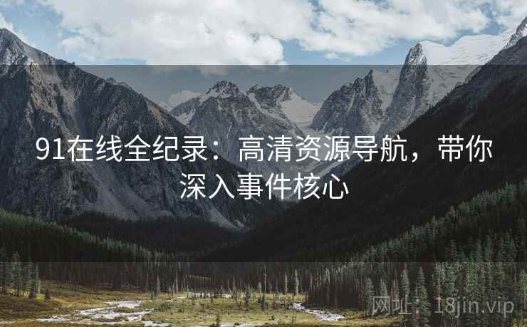 91在线全纪录：高清资源导航，带你深入事件核心