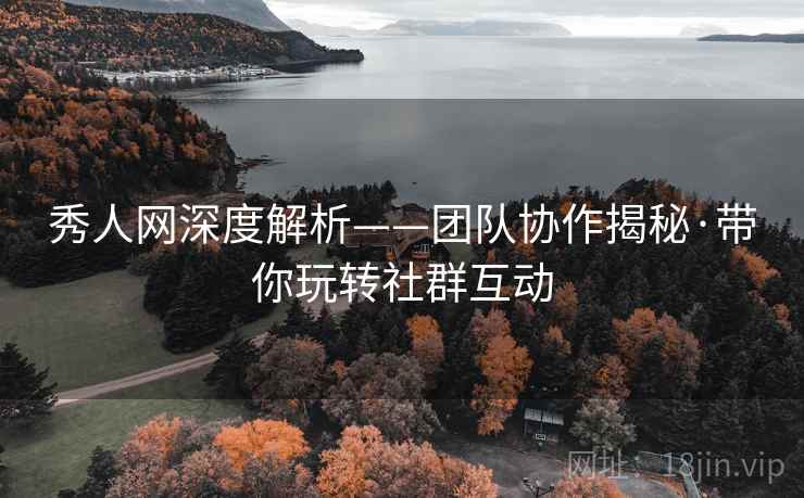 秀人网深度解析——团队协作揭秘·带你玩转社群互动  第2张